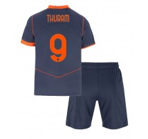 Inter Milan Marcus Thuram #9 Koszulka Trzecia dzieci 2025-26 Krótki Rękaw (+ krótkie spodenki)